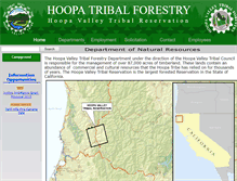 Tablet Screenshot of hoopaforestry.com